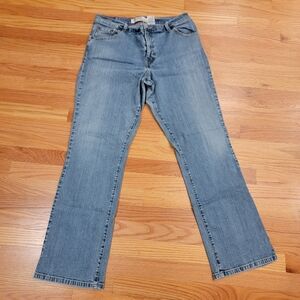 Levis 550 Relaxed Bootcut Jeans Women's 16M‎ Light Blue Denim